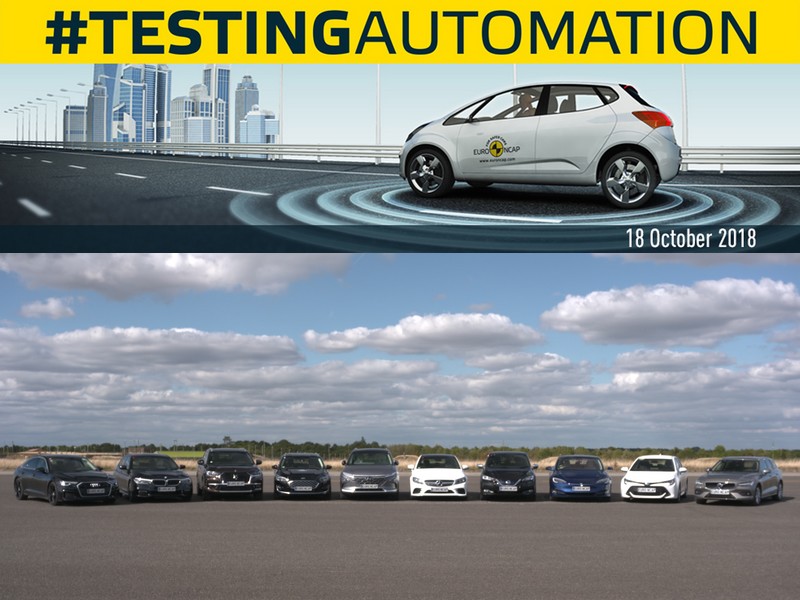 Test automatizovaného řízení Euro NCAP